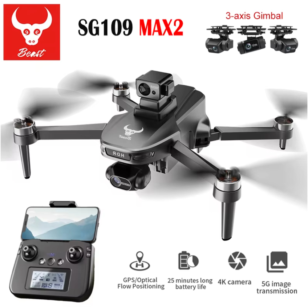Drone Camera Professional - SG109 MAX2 Professional FPV 8K Camera