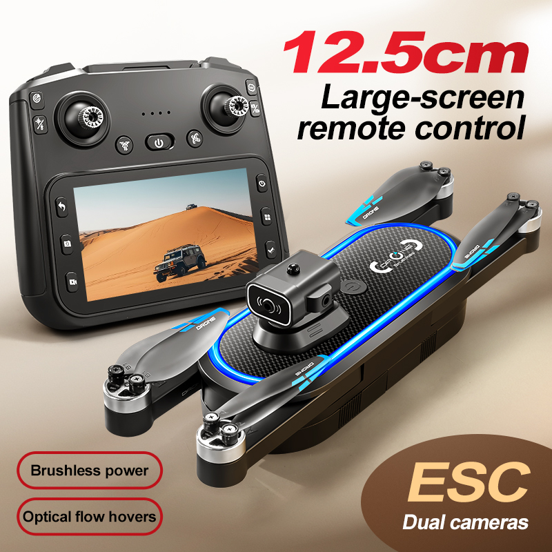 2025 S186 Drone Professional 4 - Drone Camera 4K 评论和价格