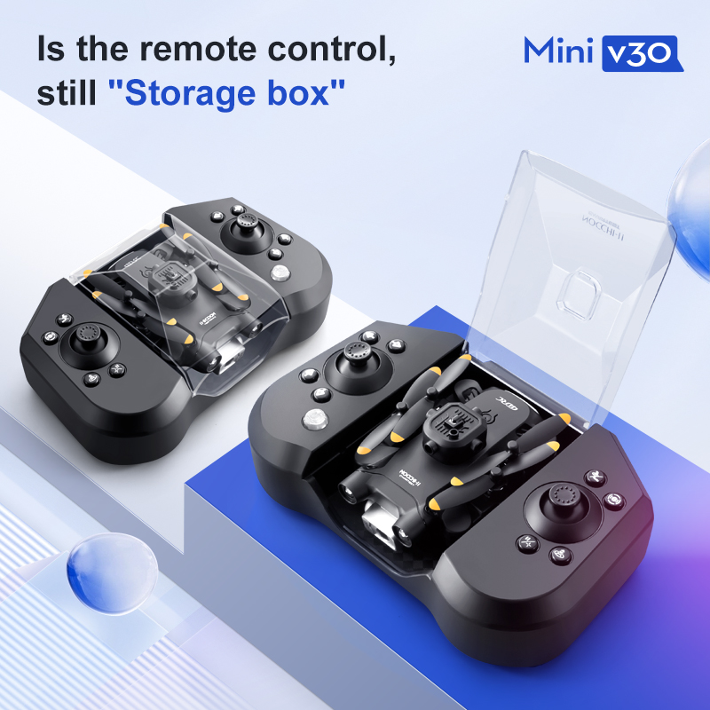 Mini V30 WiFi FPV Drone With 4 - Drone Camera Lens 评论和价格