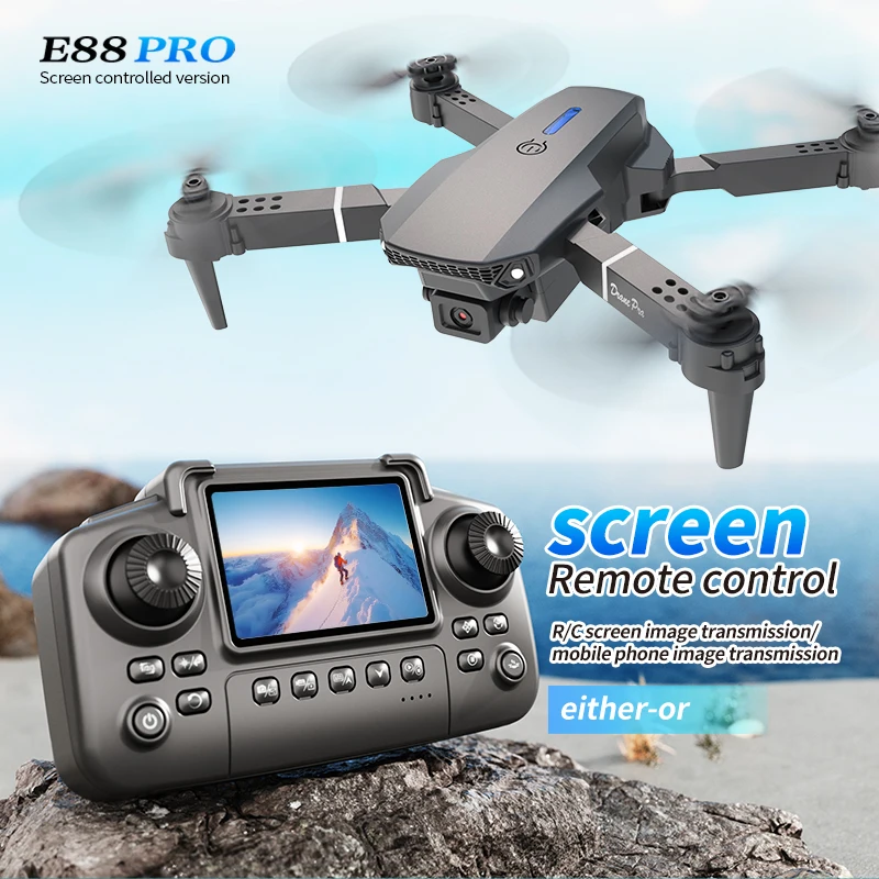 Professional E88 PRO Drone wit - Drone Camera Professional 评论和价格
