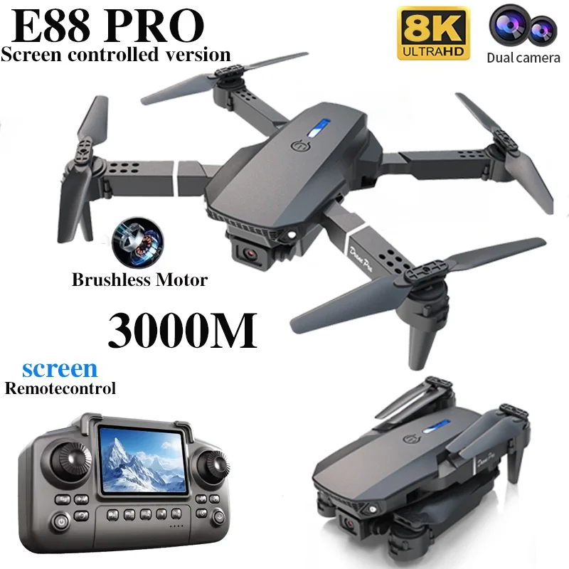 Professional E88 PRO Drone wit - Drone Camera Professional 评论和价格