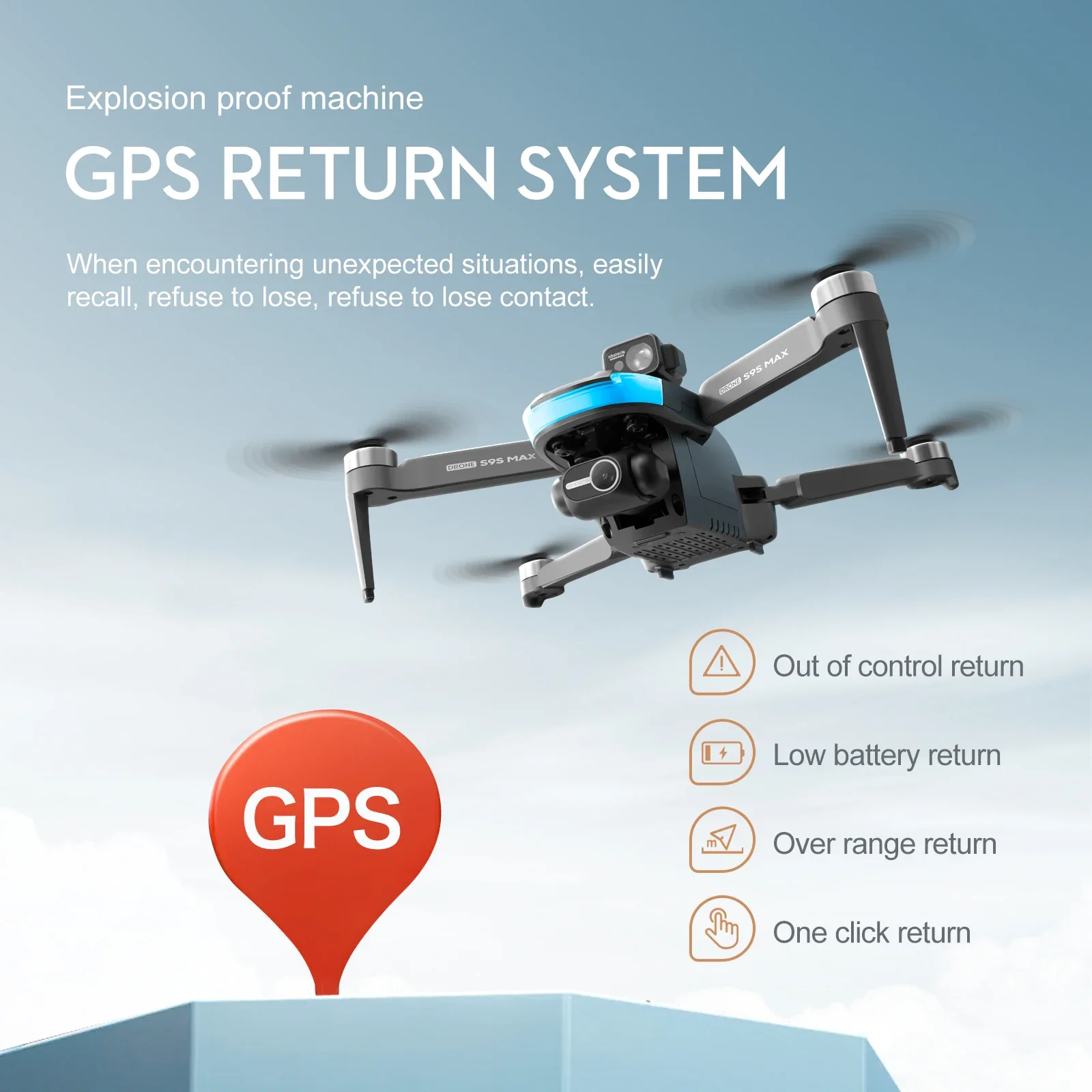 NEW S9S MAX MINI Drone 4K 2-Ax - Drone Camera Lens 评论和价格