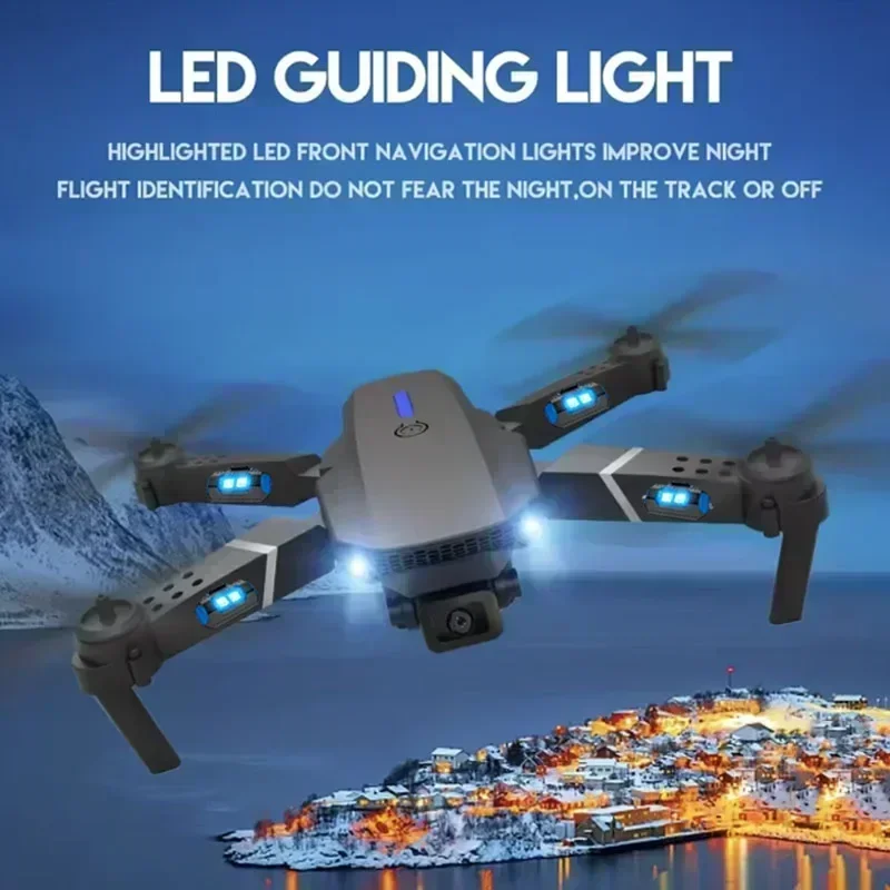 E88 Pro WIFI FPV Drone Wide An - Drone Camera 4K 评论和价格