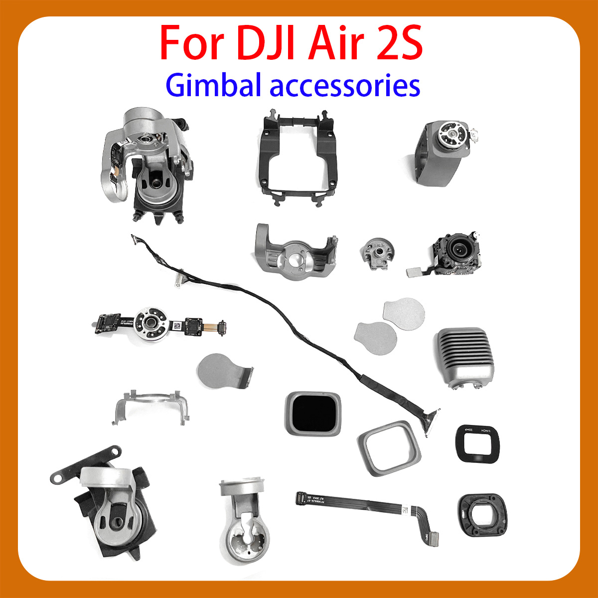 Original AIR 2S Drone Gimbal C - Drone Camera Filter 评论和价格