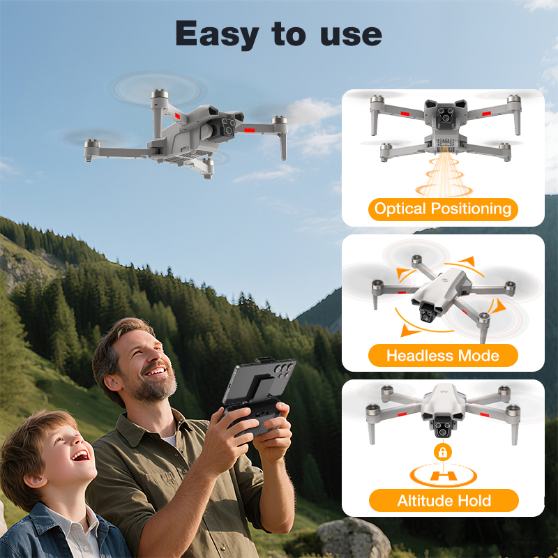 NEW Hot L017 Pro Drone Brushle - Drone Camera Professional 评论和价格