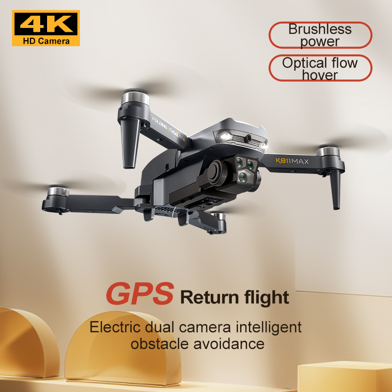 K811MAX Quadcopter Drone: Brus - Drone Camera 4K 评论和价格