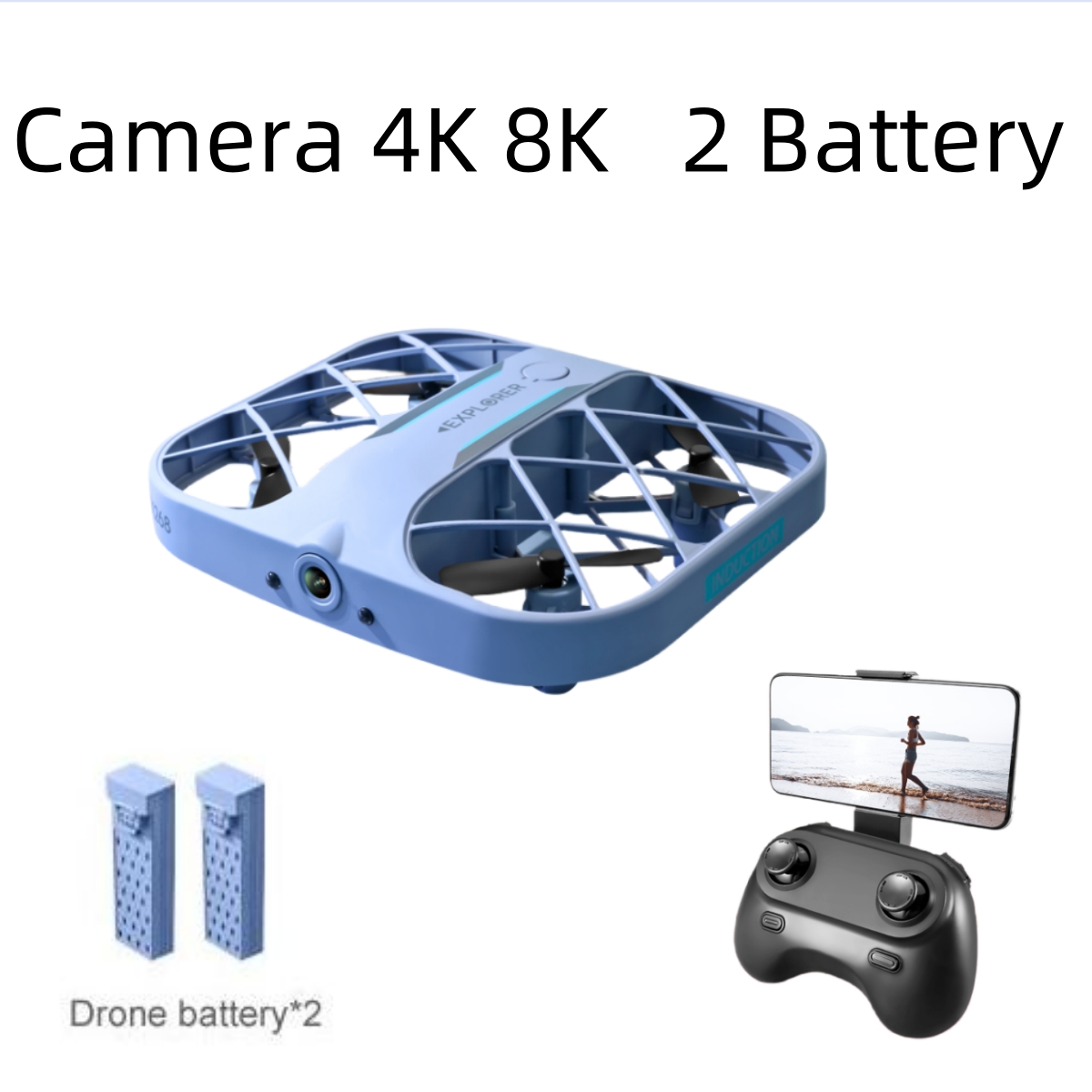 JJRC H107 FPV RC Drone with 2  - Drone Camera Lens 评论和价格